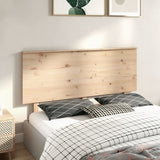 Bed Headboard 154x6x82.5 cm Solid Wood Pine 819175