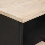 Bedside Cabinet White 40 x 33 x 46 cm Solid Mango Wood 4017870