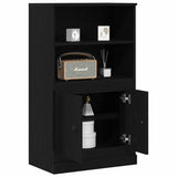 Highboard Black Oak 60 x 35.5 x 103.5 cm Engineered wood 862820