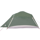 ZNTS Camping Tent Dome 4-Person Green Waterproof 94719