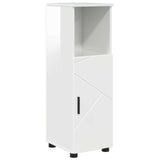 Bathroom Cabinet High Gloss White 30 x 35 x 95 cm 883318