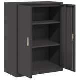 Storage Cabinet Black 80 x 40 x 105 cm Steel 891688