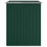 Garden Shed Green 205x129x183 cm Galvanised Steel 46297