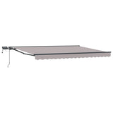 Manual Awning Frame with LEDs 5 x 3.5 m 3420948