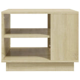 Coffee Table Sonoma Oak 55x55x43 cm Engineered Wood 810292