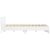 Bed Frame without Mattress White 140x200 cm 3207483