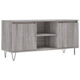 TV Cabinet Grey Sonoma 104x35x50 cm Engineered Wood 827018
