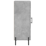 Sideboard Concrete Grey 34.5x34x90 cm Engineered Wood 828808