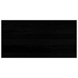 Window Sills 2 pcs Brown Black 80x40x2 cm Solid Wood Oak 4009198