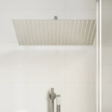Rain Shower Head Stainless Steel 304 50x50 cm Square 4103916