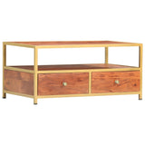 Coffee Table 90x50x40 cm Solid Acacia Wood 286187