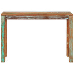 ZNTS Console Table 110x35x76 cm Solid Reclaimed Wood 337271