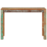 ZNTS Console Table 110x35x76 cm Solid Reclaimed Wood 337271