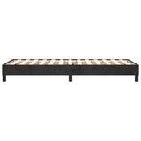 Box Spring Bed Frame Black Single Velvet 3121189