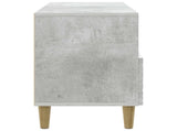 TV Cabinet 102 x 34.5 x 50 cm Concrete Grey Engineered Wood 895138