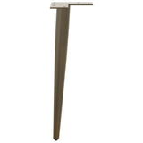 Coffee Table Legs Conical Shape 4 pcs Natural Steel 42-43 cm Steel 4012515
