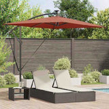 Umbrella Terracotta 294 x 200 x 270 cm Polyester and Aluminium 42003398