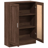 ZNTS Book Cabinet Brown Oak 82.5x30.5x115 cm Engineered Wood 833788