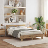 Bed Frame Artisan oak 150 x 200 cm Engineered wood 3333943