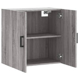 Wall Cabinet Grey Sonoma 60x31x60 cm Engineered Wood 829970