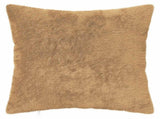 Cushion Cover 12 pcs HEERLEN Taupe 45 x 45 cm Faux Rabbit Fur 910695