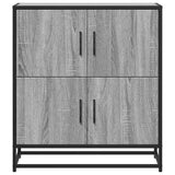 Sideboard Grey Sonoma 68x35x76 cm Engineered Wood 848992