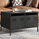 TV Cabinet Black 68x50x43.5 cm Cold-rolled Steel 851238