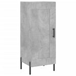 Highboard Concrete Grey 34.5x34x180 cm Engineered Wood 3199117