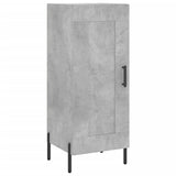 Highboard Concrete Grey 34.5x34x180 cm Engineered Wood 3199117