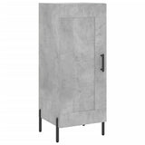 Highboard Concrete Grey 34,5x34x180 cm Engineered Wood 3199117