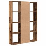 Room Divider/Book Cabinet Old Wood 100x24x140 cm Engineered Wood 855842