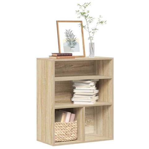 ZNTS Book Cabinet Sonoma Oak 60x30x71.5 cm Engineered Wood 860312