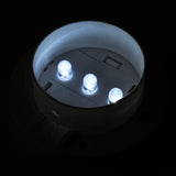 Outdoor Solar Lamp Set 6 pcs Fence Light Gutter Light White 41181