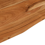 Desk Top 100x50x2.5 cm Rectangular Solid Wood Acacia 370164