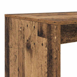 Desk with Shelf Old Wood 108 x 55 x 103.5 cm Engineered Wood 869464