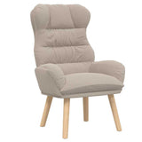 Armchair Light Grey 69 x 74 x 93 cm Sherpa Fabric 42001880