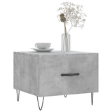 Coffee Tables 2 pcs Concrete Grey 50x50x40 cm Engineered Wood 829389