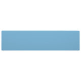 Bathroom Sink with Overflow Ceramic Light Blue 146989