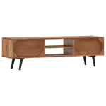 ZNTS TV Cabinet 140x30x40 cm Solid Acacia Wood 247682