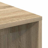 Desk with Shelf Sonoma oak 102 x 50 x 124 cm Engineered wood 869356