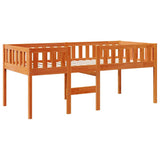 Children's Bed without Mattress Wax Brown 90x190 cm Solid Wood Pine 855020