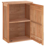 Wall-mounted Bathroom Cabinet 42x23x60 cm Solid Wood Walnut 350357