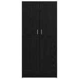Wardrobe Black Oak 82.5 x 51.5 x 180 cm Engineered Wood 875163