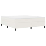 Box Spring Bed Cream 180 x 200 cm Corduroy fabric 3337424