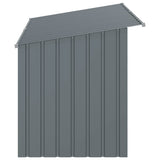 Dog House with Roof Anthracite 196x91x110 cm Galvanised Steel 172575