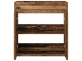 Bathroom Under Sink Cabinet Old Wood 56 x 37.5 x 81 cm 890782