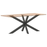 Dining Table Leg Spider Shape Anthracite 150x78x cm Steel 4013118