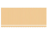 Retractable Awning Yellow 400 x 200 cm Fabric 3329790