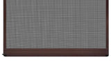 Hinged Insect Screen Manual Brown and Black 100 x 215 cm 42047048