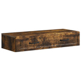 Wall-Mounted Side Table Smoked Oak 87.5 x 34.5 x 17 cm 899350